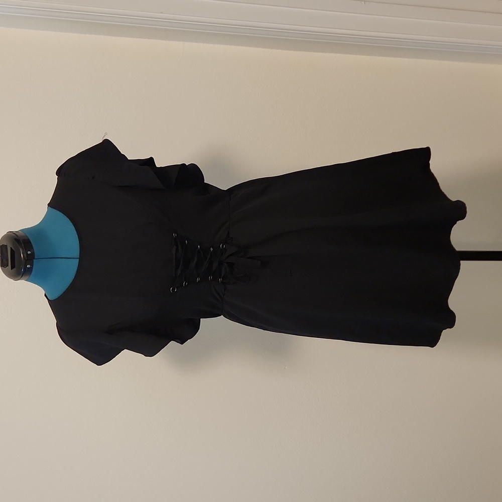 Xhilaration black witchy dress